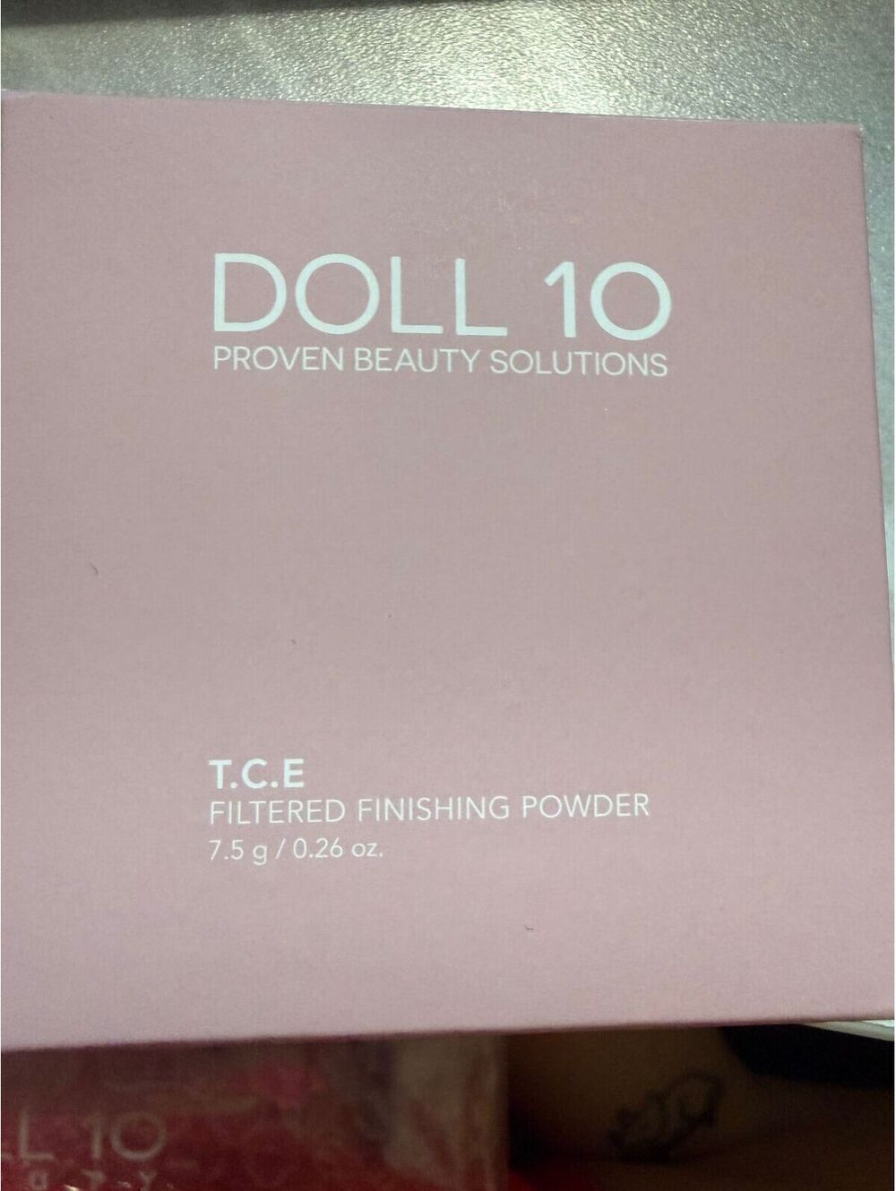 Doll 10 T.C.E. Filtered Finishing Powder NEW Shade 1.5/Lightw/warmyellowunders